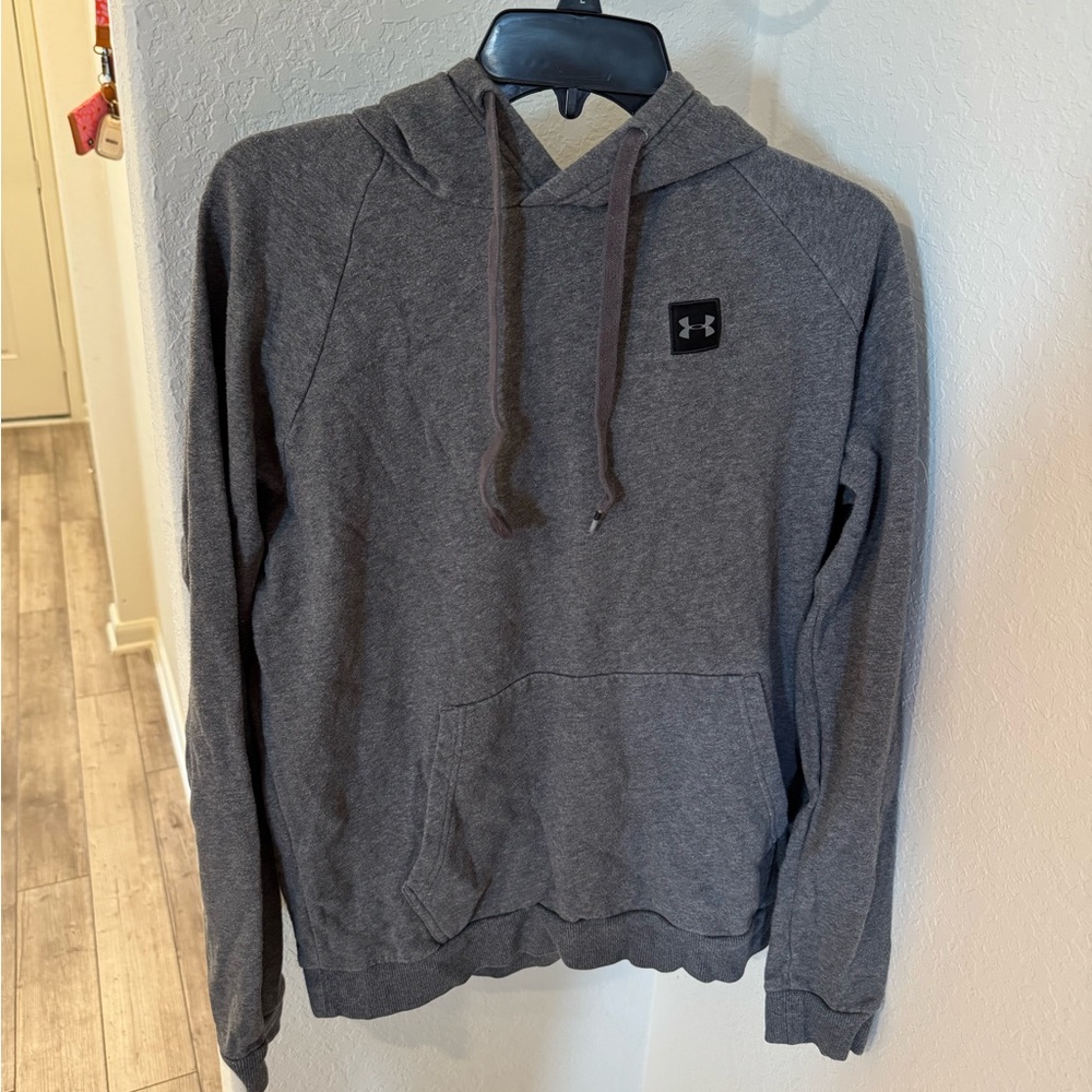 Under Armor Men’s Gray Hoodie Large